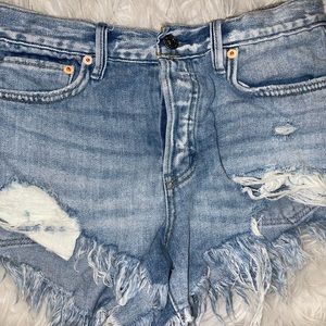 We The Free Ripped Jean Short